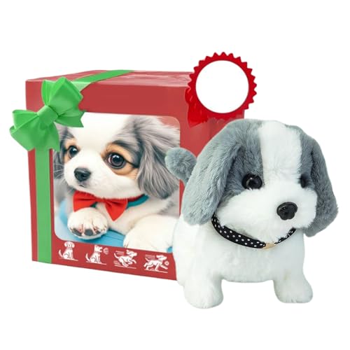 Realistischer Roboterpuppy, Interaktiver Selbstbewegter Hundespielzeug, Intelligentes Begleit-Haustier, 17x11x14 Cm, Bildungswert, Einfach Zu Bedienen, Perfekt Für Kinder Und Erwachsene, Emotionale Su von Gcerfby