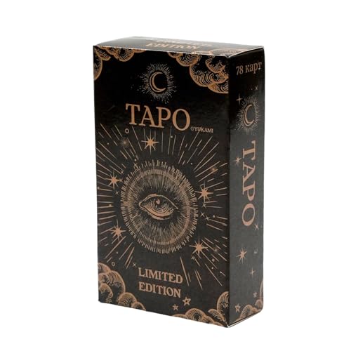 Tarotkarten Wahrsagung, 78 Blatt Orakel-Inspirationskarten, russische Version, psychologisches Deckspiel, 10,5 x 6 cm, einfach zu bedienen, tragbar für Anfänger und Experten Tarotkarten Wahrsagung, 78 Blatt Orakel-Inspirationskarten, russische Version, psychologisches Deckspiel, 10,5 x 6 cm, einfach zu bedienen, tragbar für Anfänger und Experten von Gcerfby