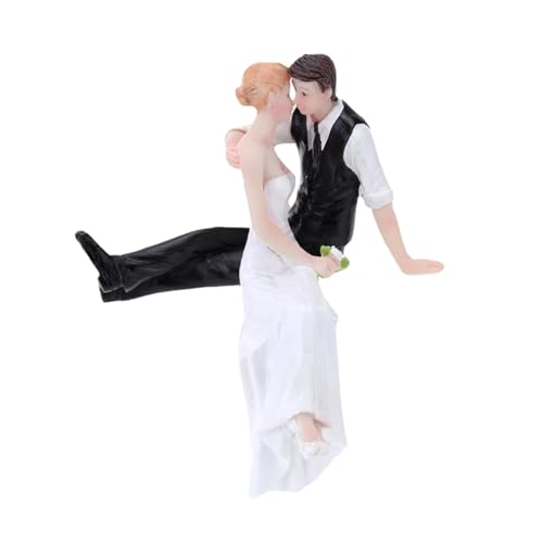 Gcljlmy Hochzeitstortenaufsatz, Miniatur-Szene, Menschen, Sammlerstück, Kuchendekoration, Braut- und Bräutigam-Figur für die Tischzeremonie, Hochzeit, Stil A Gcljlmy Hochzeitstortenaufsatz, Miniatur-Szene, Menschen, Sammlerstück, Kuchendekoration, Braut- und Bräutigam-Figur für die Tischzeremonie, Hochzeit, Stil A von Gcljlmy