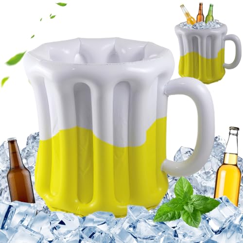 Gcroet 1pc aufblasbarer Kühler 20.5x18.1 '' Kunststoff großer schwimmender Kühlerparty-Dekoration Tragbarer aufblasbarer Kühler für Partys Bier-Thema BBQ Picknick Festival Gcroet 1pc aufblasbarer Kühler 20.5x18.1 '' Kunststoff großer schwimmender Kühlerparty-Dekoration Tragbarer aufblasbarer Kühler für Partys Bier-Thema BBQ Picknick Festival von Gcroet