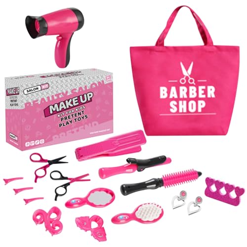 Kids Friseur Set niedliche Friseursalon Spielzeug für Mädchen tun Spielen Spielzeug realistische Kinder Friseurset Spielen mit Spielzeughairdryer, Mirror und anderen Accessoires für Kinder Rolle Kids Friseur Set niedliche Friseursalon Spielzeug für Mädchen tun Spielen Spielzeug realistische Kinder Friseurset Spielen mit Spielzeughairdryer, Mirror und anderen Accessoires für Kinder Rolle von Gcroet