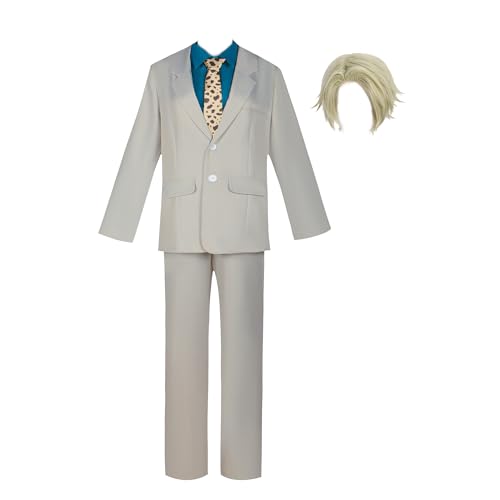 Gcufoyae Nanami Kento Cosplay Kostüm Nanami Kento Schuluniform Nanami Kento Perücke Komplettset Halloween Outfit von Gcufoyae