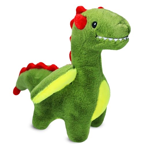 Plüschfigur Drac grün St. Jordi 17 cm – weich, liebenswert für Kinder und Babys von Gdecora