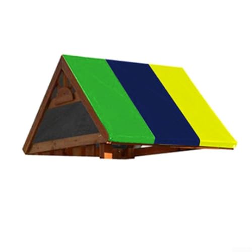 Leichtes Schattendach für Outdoor-Spielen, hält Ausrüstung sauber und sicher vor Wetter (grün, blau, gelb) von Gdfnmogo