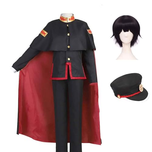 GeRRiT Hanako Kun Cosplay-Kostüm mit Hanako-Hut, Größe für Unisex von GeRRiT