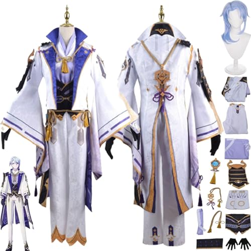 GeRRiT Kenshin Cosplay Costume, All Characters Cosplay Outfit, Baal, Beidou, Venti, Hutao, Halloween Costume von GeRRiT
