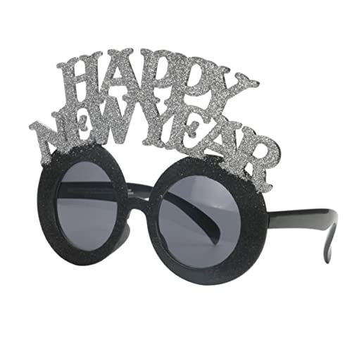 GeRRiT Neujahrsbrille 2023 Neujahr Lustige Brille Partybrille 2023 Partybrille 2023 Brillengestell Abschlussball-Sonnenbrille Sonnenbrille Dekorieren Sie die Zahl Neujahrs-Sonnenbrille/1433 von GeRRiT
