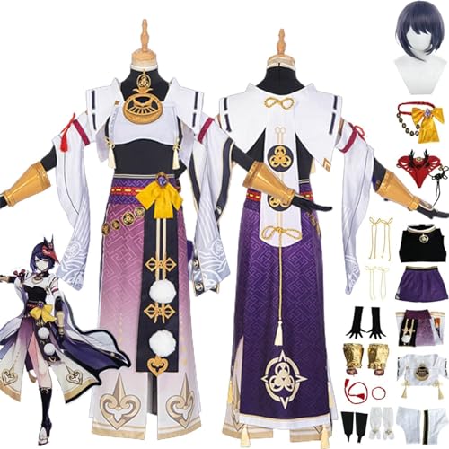 Genshin Cosplay Raiden Shogun Yae Miko Nahida Cosplay Costume Halloween Suit Full Set for Fans von GeRRiT
