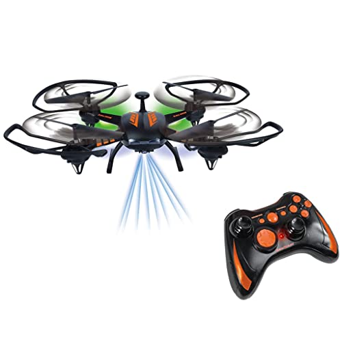 Gear2play Drohne Zuma Ferngesteuerter Helikopter Spielzeug Kinder Orange TR80514 von Gear2play