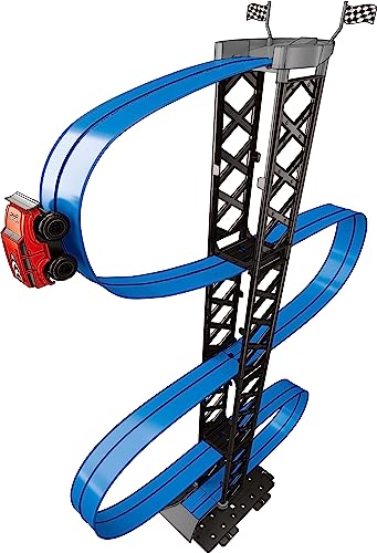 Gearbox Magnetic Race Track - 1 Meter hoch - 20 Teile - inklusive Auto - Blau von Gearbox