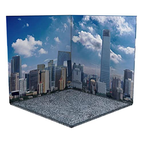 1:12 Maßstab Hintergrund Organizer Display Sammlung für Actionfiguren Puppen City 1:12 Maßstab Hintergrund Organizer Display Sammlung für Actionfiguren Puppen City von Geardeangloow