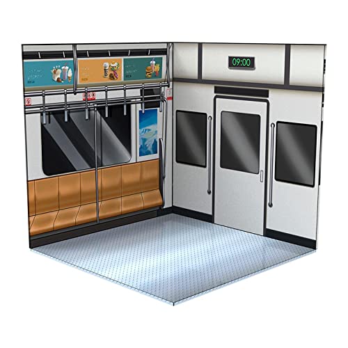 1:12 Maßstab Hintergrund Organizer Display Sammlung für Actionfiguren Puppen Metro 1:12 Maßstab Hintergrund Organizer Display Sammlung für Actionfiguren Puppen Metro von Geardeangloow