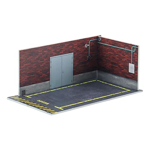 1:32 Parkplatz Modellauto Druckguss Garage für Diorama Sammlung Hintergrund 32058 Brick, Style 32058 1:32 Parkplatz Modellauto Druckguss Garage für Diorama Sammlung Hintergrund 32058 Brick, Style 32058 von Geardeangloow