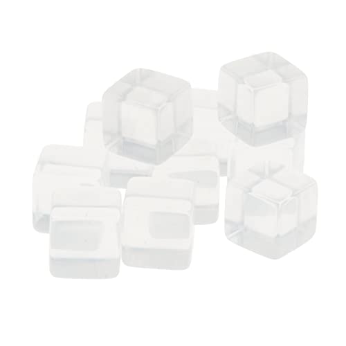 10 Stück Acryl 16 mm Sechsseitige Würfel Acryl für Partyzubehör, Würfelherstellung, transparent, 10 Stück 10 Stück Acryl 16 mm Sechsseitige Würfel Acryl für Partyzubehör, Würfelherstellung, transparent, 10 Stück von Geardeangloow