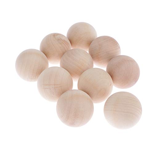 10 x Hartholzkugeln, massive natürliche Buche, Holzkugeln, Perlen, Basteln, 40 mm 10 x Hartholzkugeln, massive natürliche Buche, Holzkugeln, Perlen, Basteln, 40 mm von Geardeangloow