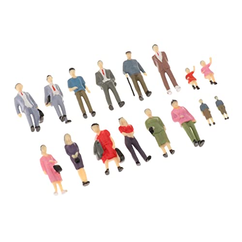 16 x Miniatur-Diorama-Figuren 1/42 Figuren, Charakter-Actionfigur, Modell-Display, 1/42, 16 Stück Figurenanzüge 16 x Miniatur-Diorama-Figuren 1/42 Figuren, Charakter-Actionfigur, Modell-Display, 1/42, 16 Stück Figurenanzüge von Geardeangloow