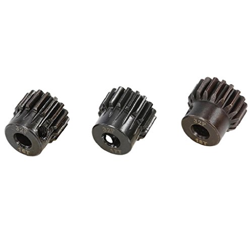 32DP 5mm 16T-18T Ritzel 32DP Motor Getriebe Set für 1/8 RC Auto DIY Zubehör von Geardeangloow