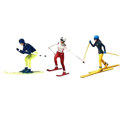 3x Handbemalte 1/64 Mini Skigur Szenen Zubehör Kinder Spielzeug C Stil C 3x Handbemalte 1/64 Mini Skigur Szenen Zubehör Kinder Spielzeug C Stil C von Geardeangloow
