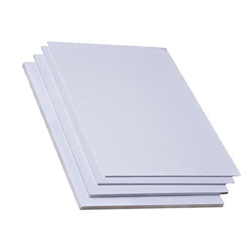 5 Stück DIY PVC Platten Schaumstoff Board Handwerk Modellbau 200 mm x 300 mm x 2 mm, Weiß 5 Stück DIY PVC Platten Schaumstoff Board Handwerk Modellbau 200 mm x 300 mm x 2 mm, Weiß von Geardeangloow