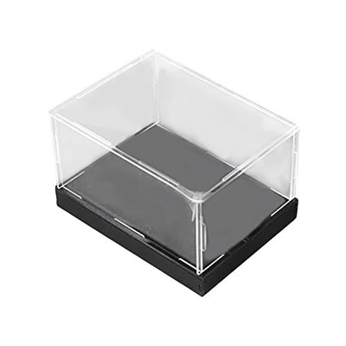 Acryl-Displaybox, schwarzer Sockel, für Miniaturfiguren, Sammlerstücke, Vitrine, 30 x 20 x 20 cm Acryl-Displaybox, schwarzer Sockel, für Miniaturfiguren, Sammlerstücke, Vitrine, 30 x 20 x 20 cm von Geardeangloow