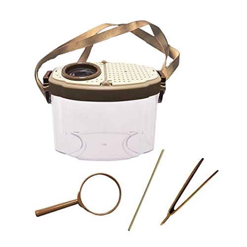 Bug Viewer Explorer Outdoor Libelle Käfer Boxen für Kinder Jungen und Mädchen A, Beige Kaffee, Basisversion Bug Viewer Explorer Outdoor Libelle Käfer Boxen für Kinder Jungen und Mädchen A, Beige Kaffee, Basisversion von Geardeangloow