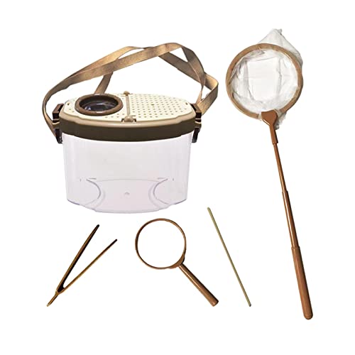 Bug Viewer Explorer Outdoor Libelle Käfer Boxen für Kinder Jungen und Mädchen B, Beige Kaffee, verbesserte Version Bug Viewer Explorer Outdoor Libelle Käfer Boxen für Kinder Jungen und Mädchen B, Beige Kaffee, verbesserte Version von Geardeangloow