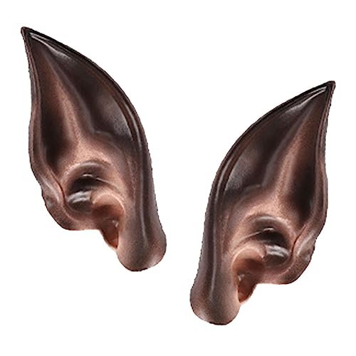 Elfenohren Halloween Karneval Verkleiden Kostüm Party Requisiten Maskerade Fake Ear Schwarz 11,5 x 5,2 cm Elfenohren Halloween Karneval Verkleiden Kostüm Party Requisiten Maskerade Fake Ear Schwarz 11,5 x 5,2 cm von Geardeangloow