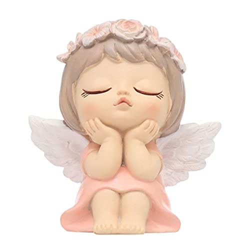 Engel-Figur für Auto, Armaturenbrett, Ornament, Tortenaufsatz für Eingang, Dekoration, Rosa von Geardeangloow