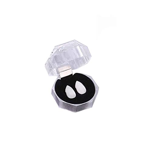 Geardeangloow 1 Paar Vampirzähne für Halloween, Cosplay, Vampir-Zähne, Kostüm, Props, Vampir-Zombie-Zähne, 19 mm Geardeangloow 1 Paar Vampirzähne für Halloween, Cosplay, Vampir-Zähne, Kostüm, Props, Vampir-Zombie-Zähne, 19 mm von Geardeangloow