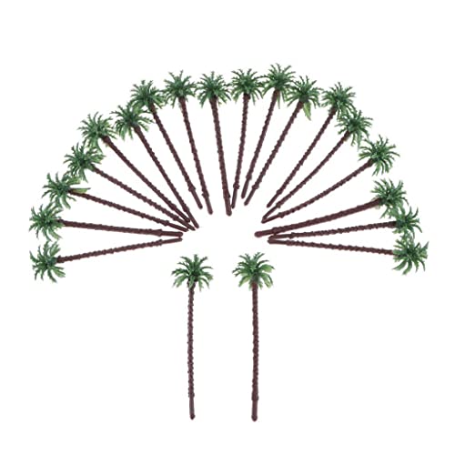 Geardeangloow 20 Pack DIY Sandtisch Kunststoff Palme Mini Landschaft Kokosnussbaum Modell 7 cm 20 Stück Geardeangloow 20 Pack DIY Sandtisch Kunststoff Palme Mini Landschaft Kokosnussbaum Modell 7 cm 20 Stück von Geardeangloow