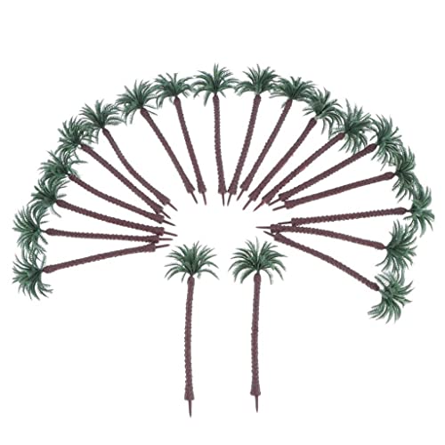 Geardeangloow 20 Pack DIY Sandtisch Kunststoff Palme Mini Landschaft Kokosnussbaum Modell 9 cm 20 Stück Geardeangloow 20 Pack DIY Sandtisch Kunststoff Palme Mini Landschaft Kokosnussbaum Modell 9 cm 20 Stück von Geardeangloow