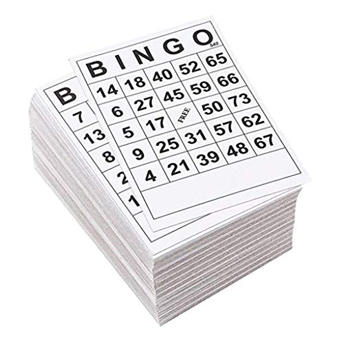 Geardeangloow BINGO Game Papierkarten 1 auf Single 60 Blatt ohne Wiederholung Einzeldesign Geardeangloow BINGO Game Papierkarten 1 auf Single 60 Blatt ohne Wiederholung Einzeldesign von Geardeangloow