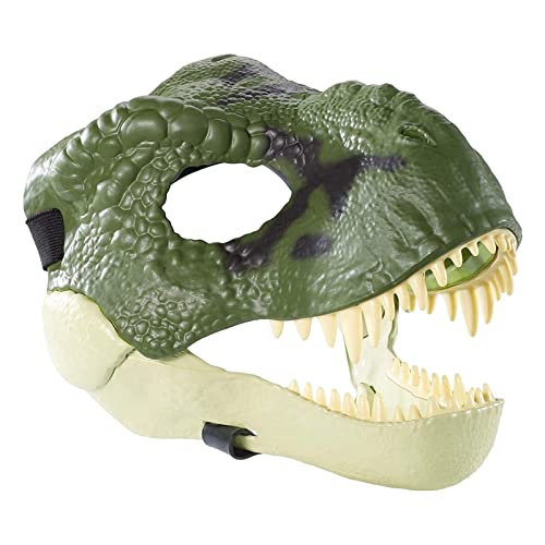Geardeangloow Cartoon Dinosaurier Maske Kostüm Zubehör für Festivals Geburtstag Kinder Geschenke, Grün Geardeangloow Cartoon Dinosaurier Maske Kostüm Zubehör für Festivals Geburtstag Kinder Geschenke, Grün von Geardeangloow