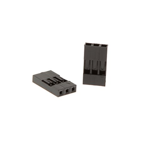 Geardeangloow Dupont Jumper Wire Kabel Gehäuse Shell Connector 3P Pin Head 2,54 mm 100 Stück Geardeangloow Dupont Jumper Wire Kabel Gehäuse Shell Connector 3P Pin Head 2,54 mm 100 Stück von Geardeangloow