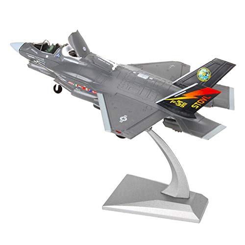Geardeangloow F-35B Kampfflugzeug-Hubschrauber, Druckgusslegierung, Militärmodell, Maßstab 1:72 Geardeangloow F-35B Kampfflugzeug-Hubschrauber, Druckgusslegierung, Militärmodell, Maßstab 1:72 von Geardeangloow
