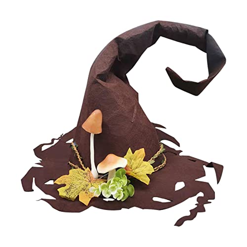 Geardeangloow Halloween Filz Hexenhüte Cosplay Zauberer Kostüm Zubehör Party Foto Requisite Geardeangloow Halloween Filz Hexenhüte Cosplay Zauberer Kostüm Zubehör Party Foto Requisite von Geardeangloow