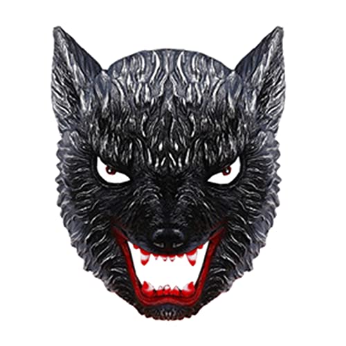 Geardeangloow Halloween Wolf Maske Cosplay Kostüm Maskerade Tierzubehör Geardeangloow Halloween Wolf Maske Cosplay Kostüm Maskerade Tierzubehör von Geardeangloow