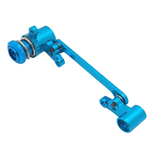 Geardeangloow Lenkmontagesatz Upgrade-Teile passend für WLtoys 144001 124018 124019 Blau von Geardeangloow