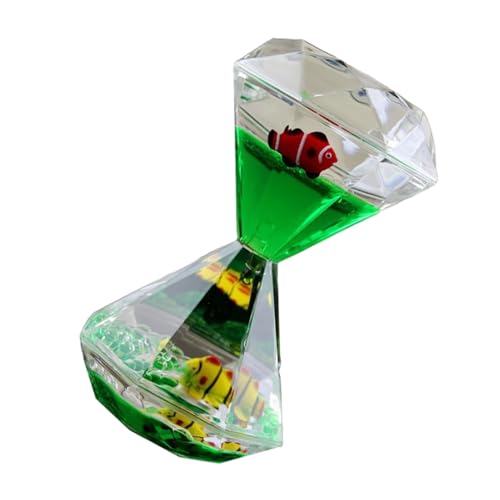 Geardeangloow Liquid Motion Bubbler Schwimmender Strass-Timer, sensorisches Spielzeug, Autismus, Öl, Kinderuhr, Fidget-Spielzeug, Dekompressionskreaturen, Stil 3 Geardeangloow Liquid Motion Bubbler Schwimmender Strass-Timer, sensorisches Spielzeug, Autismus, Öl, Kinderuhr, Fidget-Spielzeug, Dekompressionskreaturen, Stil 3 von Geardeangloow