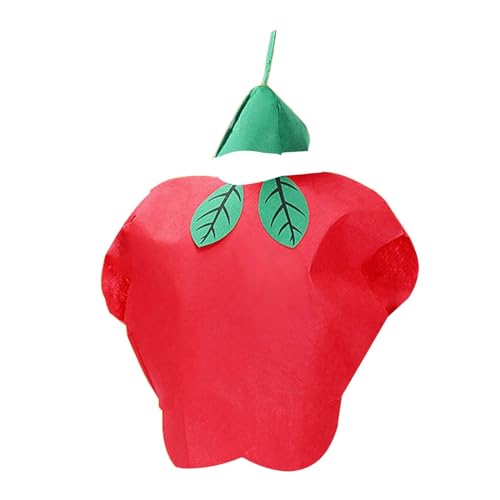 Geardeangloow Obstkostüm für Kinder, Cosplay, süßes Kinderkostüm für Mottoparty, Maskerade, Apfel Geardeangloow Obstkostüm für Kinder, Cosplay, süßes Kinderkostüm für Mottoparty, Maskerade, Apfel von Geardeangloow