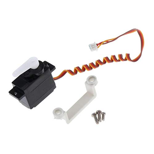 Geardeangloow RC Flugzeug-Frontmotor-Ruder, digitaler Servo für WLtoys XK X450.0010 Geardeangloow RC Flugzeug-Frontmotor-Ruder, digitaler Servo für WLtoys XK X450.0010 von Geardeangloow