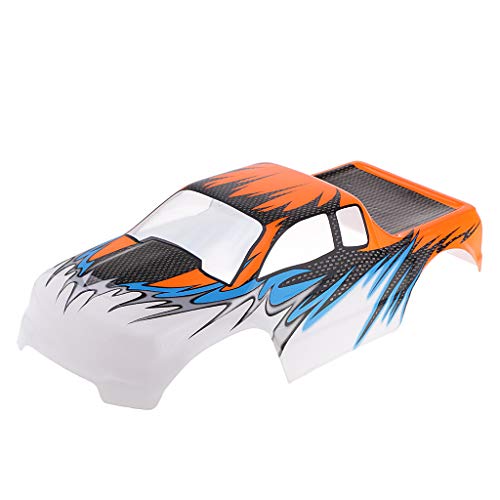 Geardeangloow RC Karosserie Shell Karosserie für HSP 94188 94111 94108 1/10 Monster Truck Teile J, Style J Geardeangloow RC Karosserie Shell Karosserie für HSP 94188 94111 94108 1/10 Monster Truck Teile J, Style J von Geardeangloow