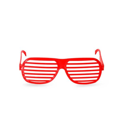 Geardeangloow Sonnenbrille für Erwachsene, modisch, ausgefallene Brille, Kostüm-Requisiten, Disco-Dekoration, Brille für Party, Aufführung, Rot Geardeangloow Sonnenbrille für Erwachsene, modisch, ausgefallene Brille, Kostüm-Requisiten, Disco-Dekoration, Brille für Party, Aufführung, Rot von Geardeangloow