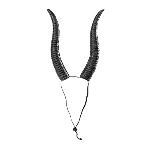 Geardeangloow Steampunk Ziegenhorn Haarband Haarschmuck für Weihnachten Verkleidung Prop Geardeangloow Steampunk Ziegenhorn Haarband Haarschmuck für Weihnachten Verkleidung Prop von Geardeangloow