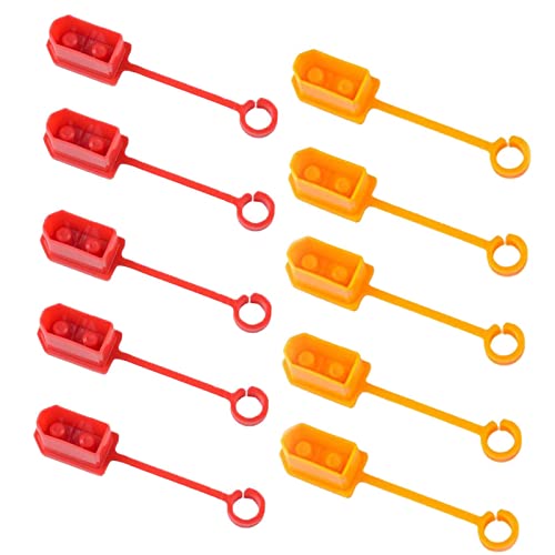 Geardeangloow XT60 Staubschutzgehäuse für Lipo-Batterie, Rot und Gelb, 5 Stück rot, 5 Stück gelb Geardeangloow XT60 Staubschutzgehäuse für Lipo-Batterie, Rot und Gelb, 5 Stück rot, 5 Stück gelb von Geardeangloow