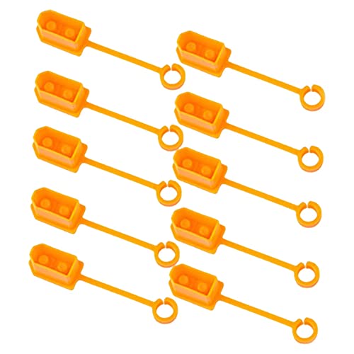 Geardeangloow XT60 Staubschutzschale für Lipo-Batterie, gelb, 10 Stück, Gelb Geardeangloow XT60 Staubschutzschale für Lipo-Batterie, gelb, 10 Stück, Gelb von Geardeangloow