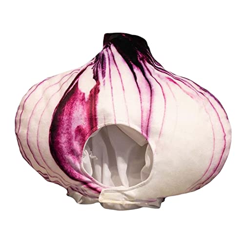 Geardeangloow Zwiebelhutkleid, weiche Lebensmittel, Kopfschmuck, Neuheit für Geburtstag, Cosplay, Party Geardeangloow Zwiebelhutkleid, weiche Lebensmittel, Kopfschmuck, Neuheit für Geburtstag, Cosplay, Party von Geardeangloow