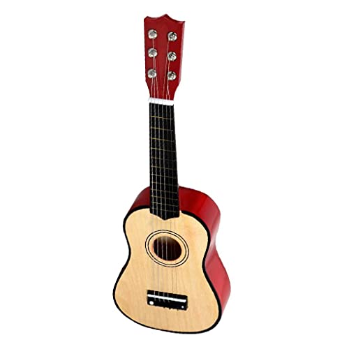 Mini-Akustikgitarre, 53,3 cm, 6 Saiten, Musikinstrument, Geschenk, Holz, 53,3 cm Mini-Akustikgitarre, 53,3 cm, 6 Saiten, Musikinstrument, Geschenk, Holz, 53,3 cm von Geardeangloow