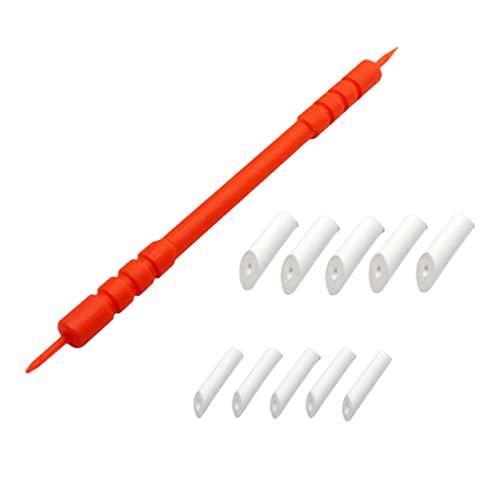 Modell-Malwerkzeuge, Reinigungstuch, Stift für alternde Sickerschnur, Stickwerkzeuge, Orange, 11,2 cm Modell-Malwerkzeuge, Reinigungstuch, Stift für alternde Sickerschnur, Stickwerkzeuge, Orange, 11,2 cm von Geardeangloow
