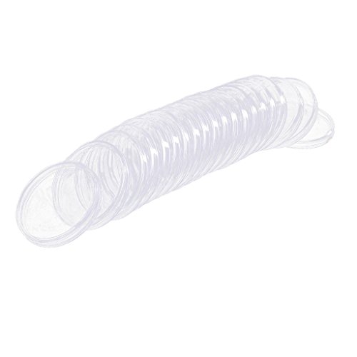 Münzkapseln, transparent, rund, Kunststoff, 45 mm, 20 Stück Münzkapseln, transparent, rund, Kunststoff, 45 mm, 20 Stück von Geardeangloow